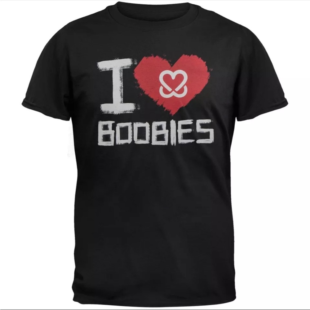 Keep A Breast I Love Boobies T-shirt